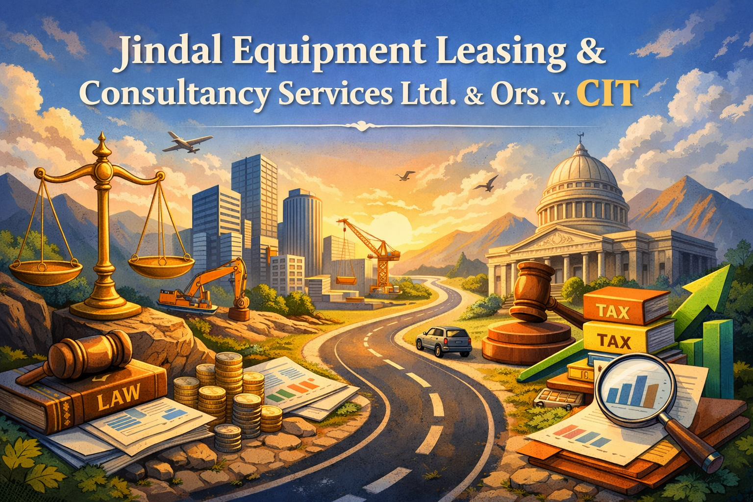 Jindal Equipment Leasing & Consultancy Services Ltd. & Ors. v. CIT Jindal Equipment Leasing & Consultancy Services Ltd. & Ors. v. CIT